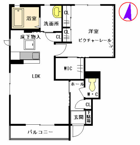 CLOVER　LIFEの間取り