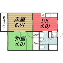 【間取り】 | シャルム　A /並木町