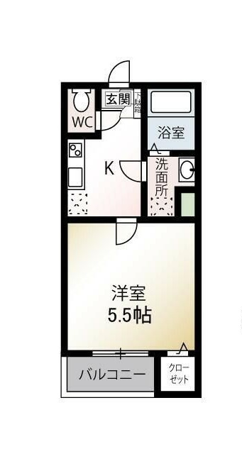 ＭＱｕａｒｔｏ柏の間取り|間取りです。