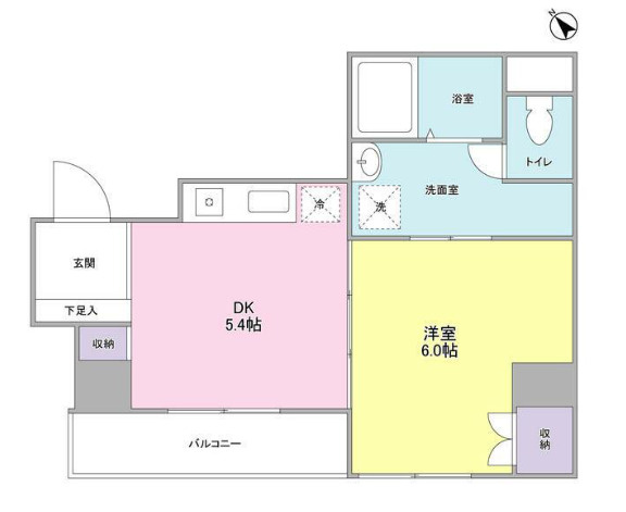 エスポワール梅里の間取り