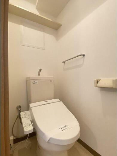 エスポワール梅里のトイレ|シンプルで使いやすいトイレです