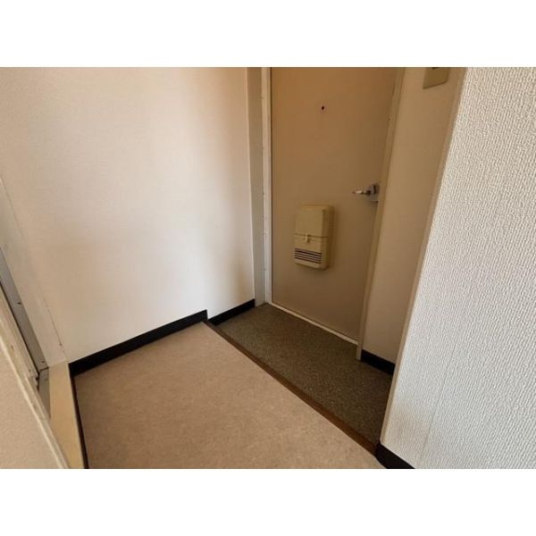 竹田ハイツの玄関