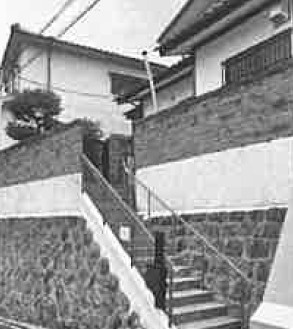 北新町貸家の外観