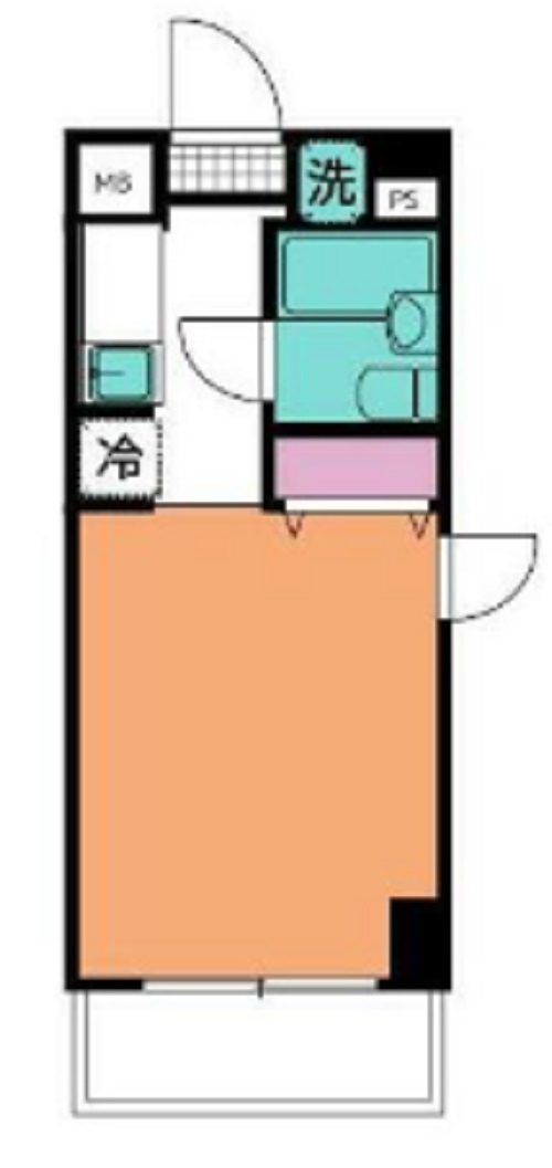 ルーブル池上Ⅱの間取り|南西角部屋