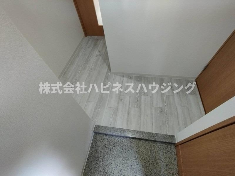 クレール柏の玄関