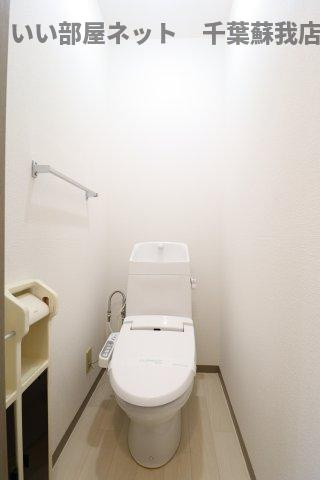 アローンヒルズのトイレ|ゆったりとした空間のトイレです