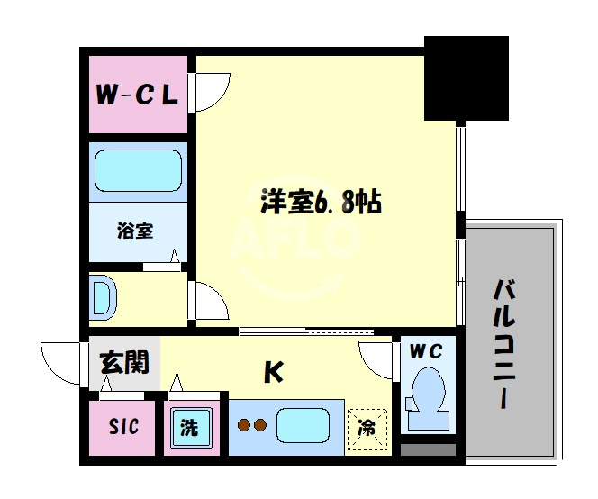 エスリード大阪上本町レジェーロの間取り|エスリード大阪上本町レジェーロ　間取り
