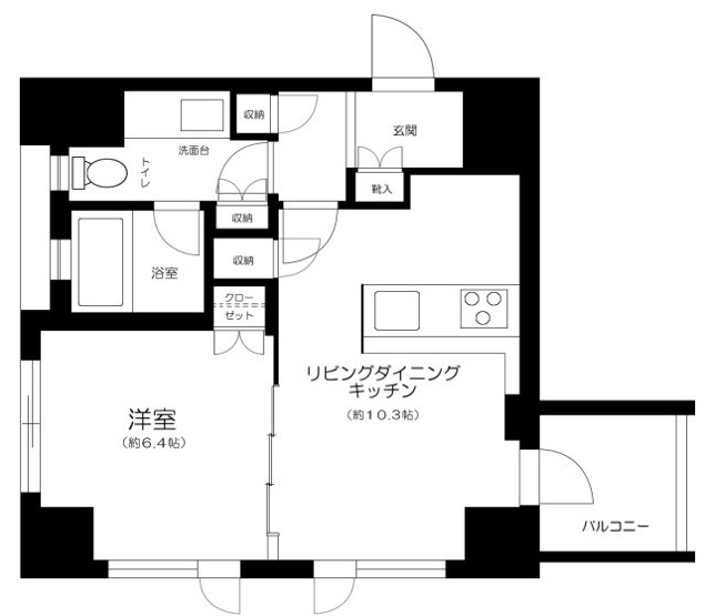 【間取り】 | アクシア白山