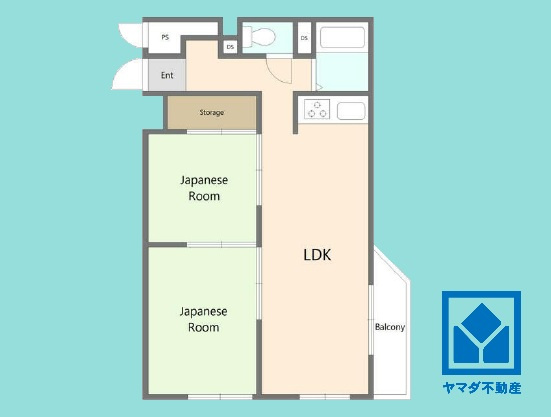 伊丹グリーンハイツの間取り