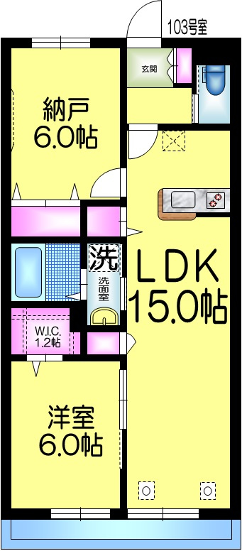 クラインフェルドの間取り|★間取り★