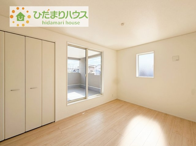 【洋室】 | つくば市谷田部第24　新築戸建　2号棟 | 机にベットを置けば子供部屋の完成です！