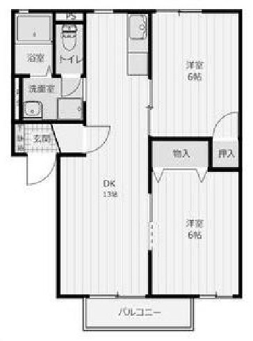 【間取り】 | ロジュマンA