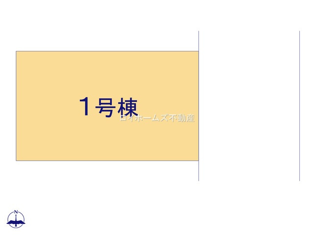 【区画図】 | 名古屋市中村区長筬町７丁目67-1『仲介料無料』新築戸建て | 1号棟