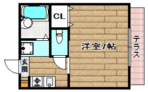 ディアス御影の間取り