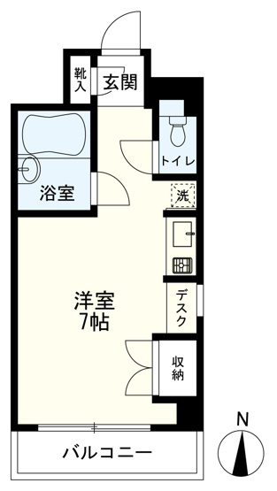 【間取り】 | 蓮沼ハイム