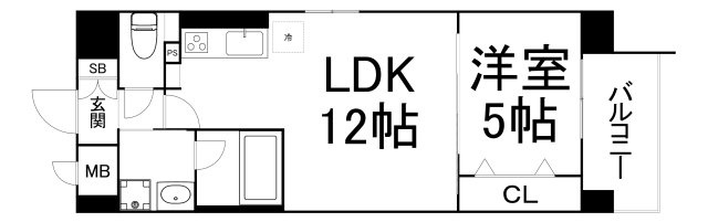 【間取り】 | パラッツォ南森町