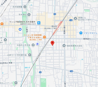 【地図】 | ルネ舟木Ⅰ