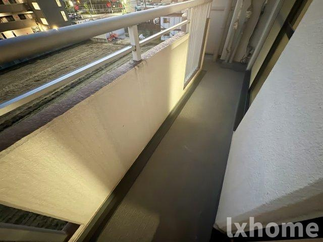摂津第5マンションのバルコニー