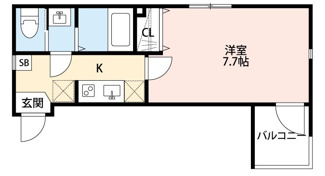 【間取り】 | グランシャレー梅島駅前 | 間取りです。