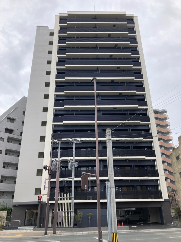 RESIDENCE花畑の外観|外観もきれいです