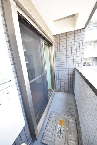 神戸市中央区下山手通９丁目の賃貸マンションのバルコニー