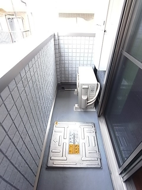 神戸市中央区下山手通９丁目の賃貸マンションのバルコニー