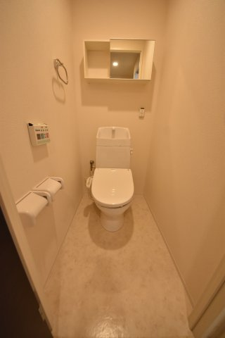 神戸市中央区琴ノ緒町１丁目の賃貸マンションのトイレ