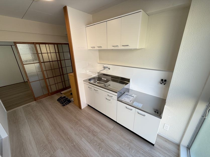 神戸市灘区篠原南町５丁目の賃貸マンションのキッチン