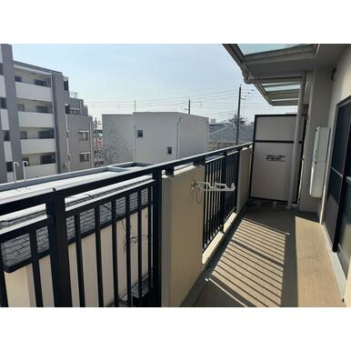 芦屋市茶屋之町の賃貸マンションのバルコニー