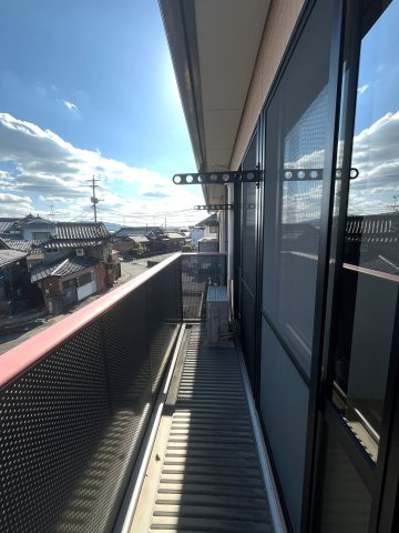 コーポ小川のバルコニー