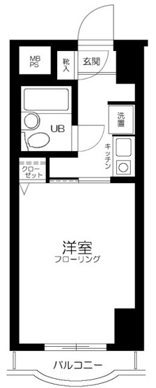 【間取り】 | サンシティ祐天寺1