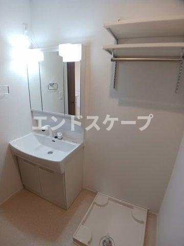 メゾン　アンソレイエ　下之城Ⅱの洗面所|高崎、前橋のお部屋探しはエンドスケープまで！お客様の理想お聞かせ下さい♪