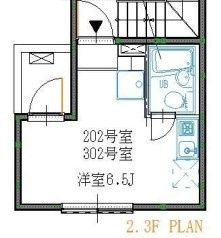 ＰＲＥＳＩ入谷の間取り
