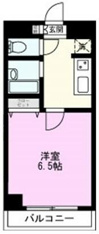 角部屋・２面採光の１Ｋ