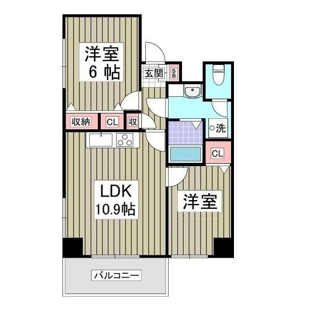 ＮＢＭの間取り|間取りです。