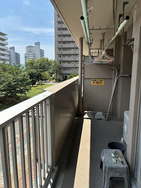 大阪市城東区鴫野西５丁目の中古マンションのバルコニー