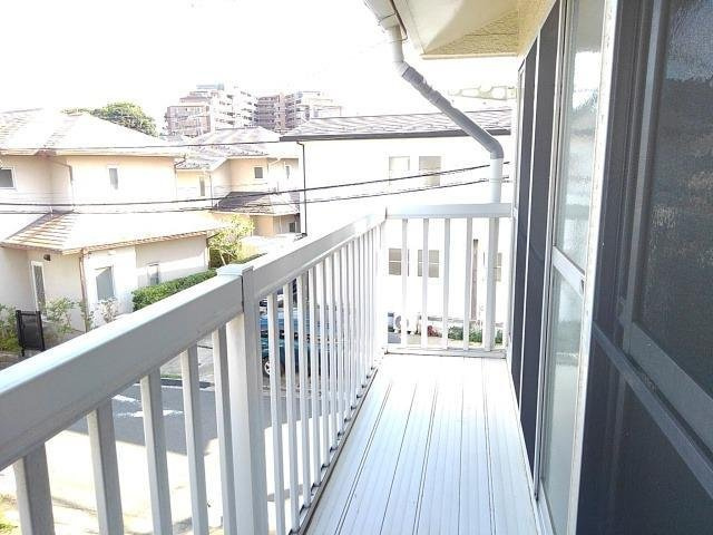 パールハイムさくまのバルコニー