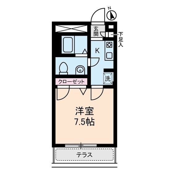 Ｙ’Ｓ　ＨＯＵＳＥの間取り