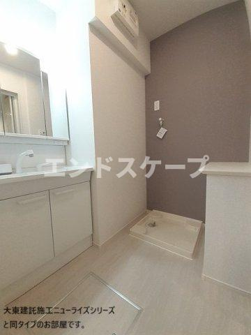 フォレストビューⅡの洗面所|高崎、前橋のお部屋探しはエンドスケープまで！お客様の理想お聞かせ下さい♪