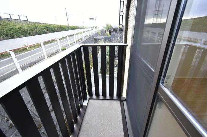 D-room金泉寺のバルコニー