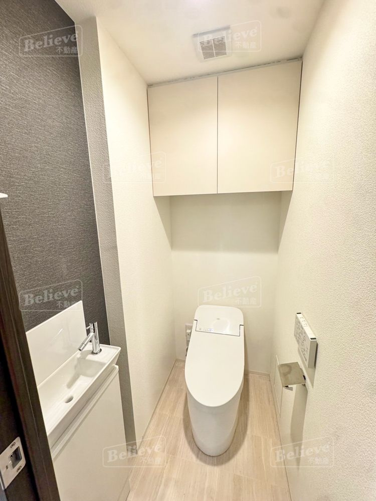 オープンレジデンシア博多住吉のトイレ|トイレの中にも便利な手洗い場があります☆