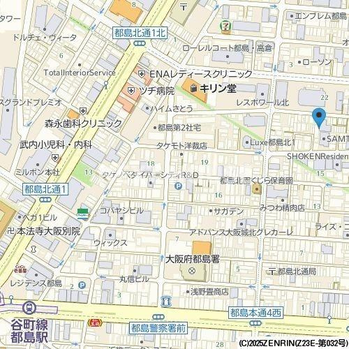 サムティ都島Northの地図