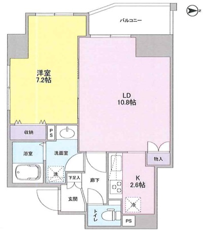 アイビスの間取り