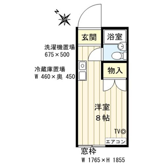 【間取り】 | 六番館 | ※間取りは別室の物となります。工事完了次第更新致します。