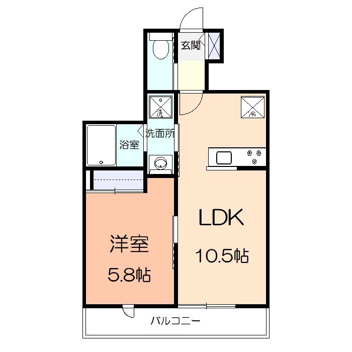 サイドⅢの間取り