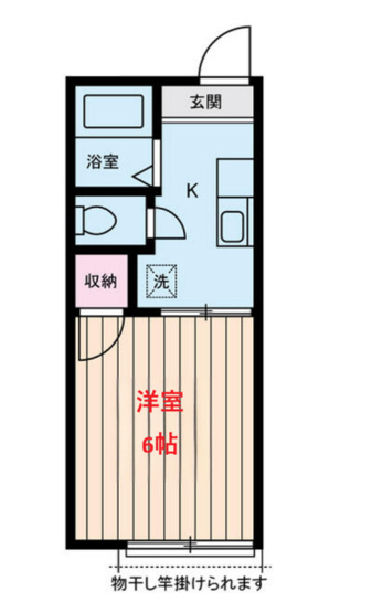 【間取り】 | ドリームハウス | 洋室6帖です