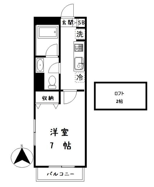三和北新宿の間取り