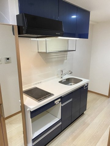 ロイヤルコンフォート渡辺通のキッチン|シンプルな清潔感のあるキッチンです！