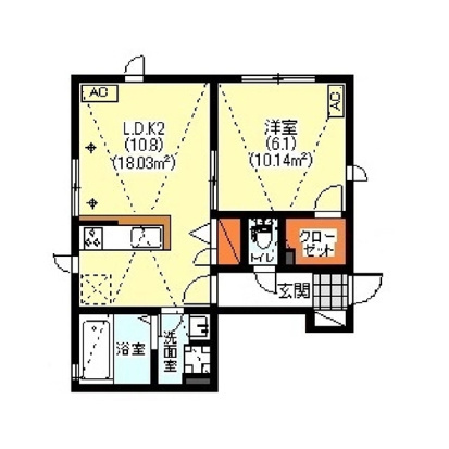 【間取り】 | Nフラット