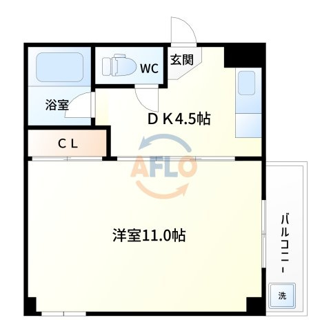 PALMIZIO東三国の間取り|PALMIZIO東三国　間取り